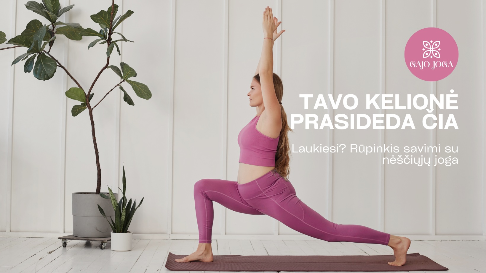 Gabija Ugnė Jonaitė – nėščiųjų joga